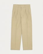 Fortela Newyork Pleated Cotton Trousers