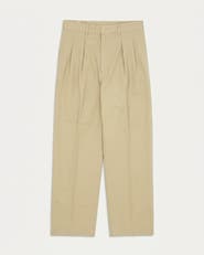 Fortela Newyork Pleated Cotton Trousers