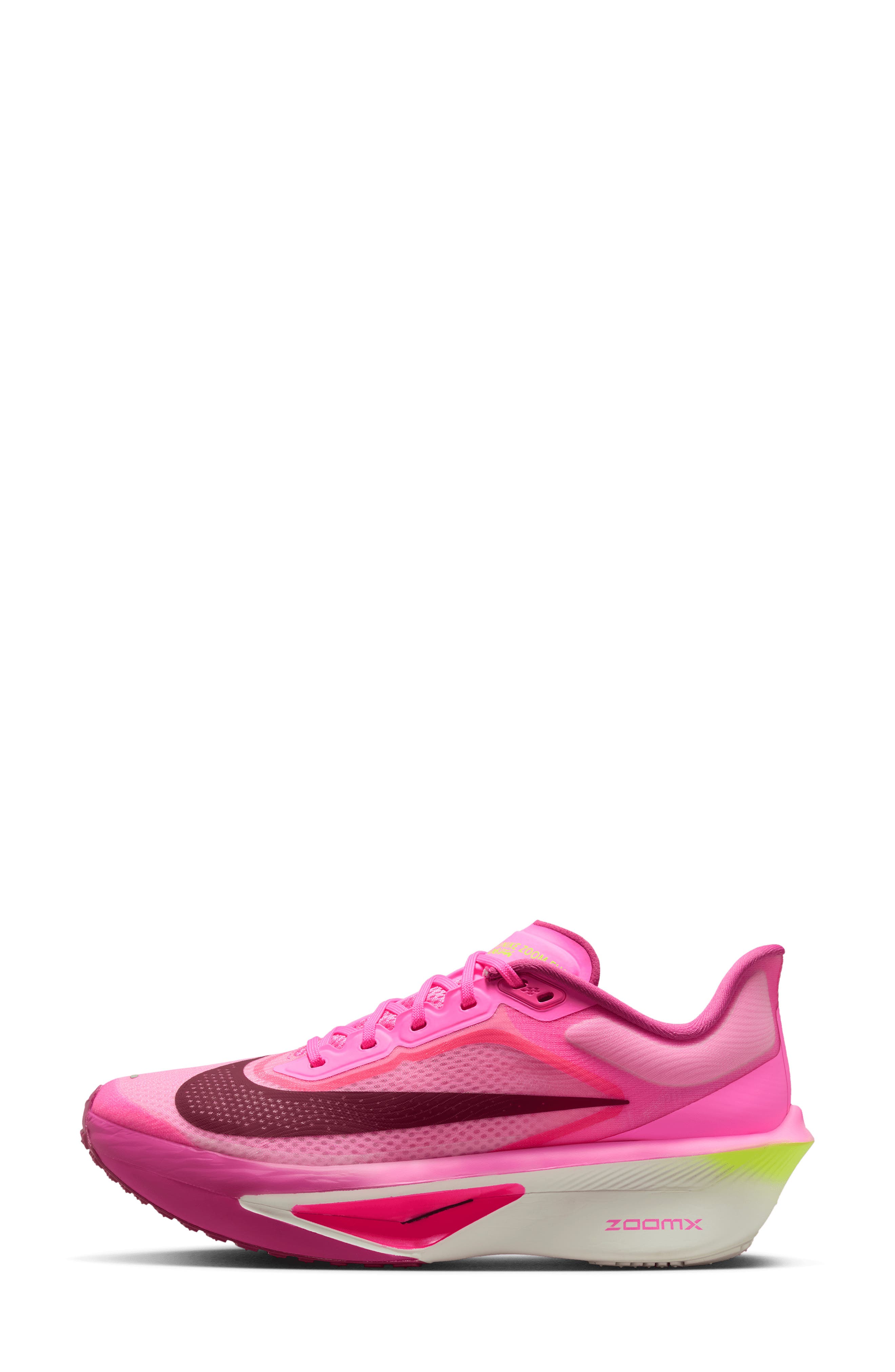 Nike Zoom Fly 6 Running Shoe, Alternate, color, Pink Spell/ Bordeaux