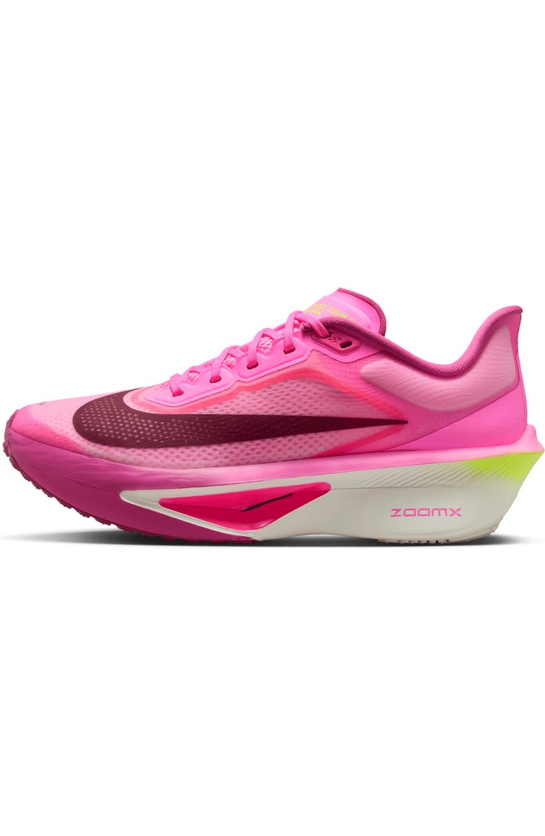 Nike Zoom Fly 6 Running Shoe, Alternate, color, Pink Spell/ Bordeaux