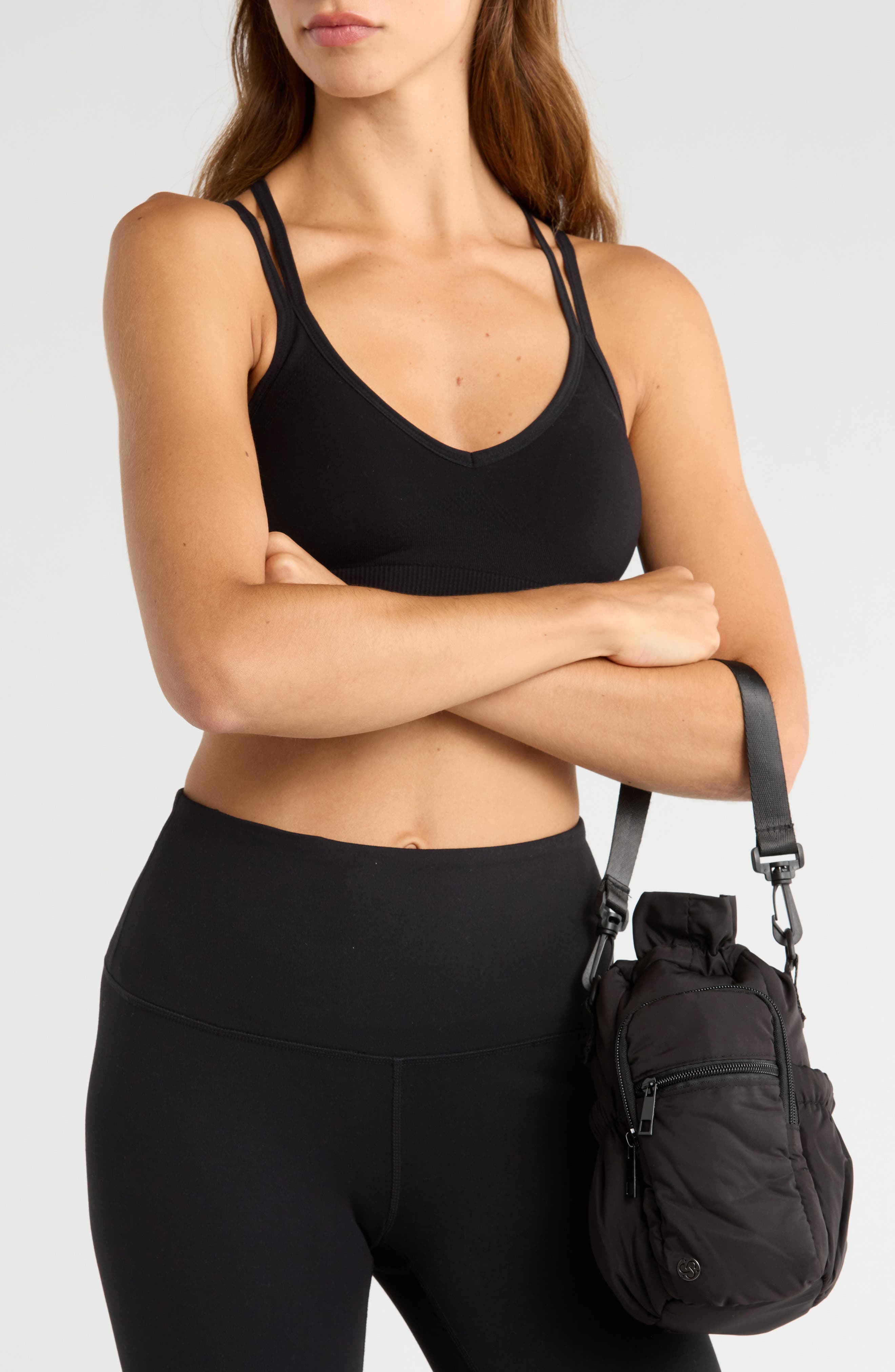 Zella Water Bottle Crossbody Bag, Alternate, color, 