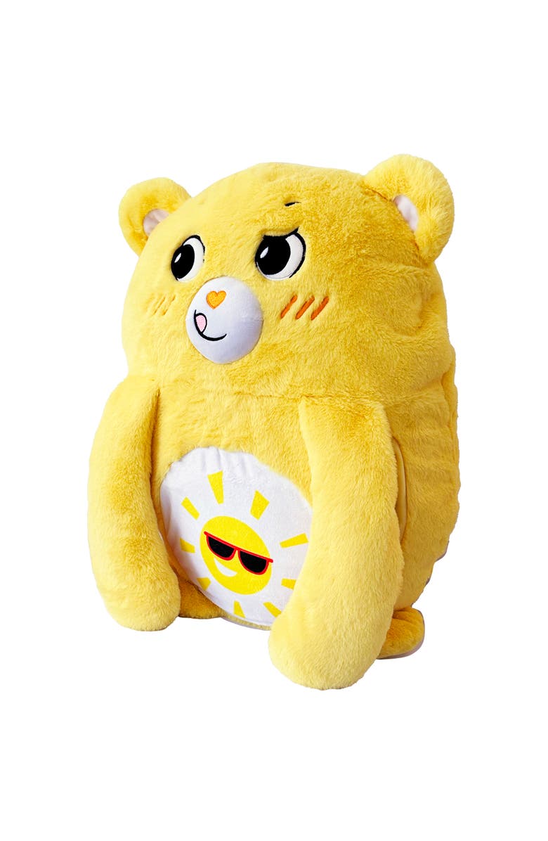 ZZDNU Happy Nappers Care Bears Care Bears Pillow Pocket Pal Funshine Bear, Alternate, color, Multicolored