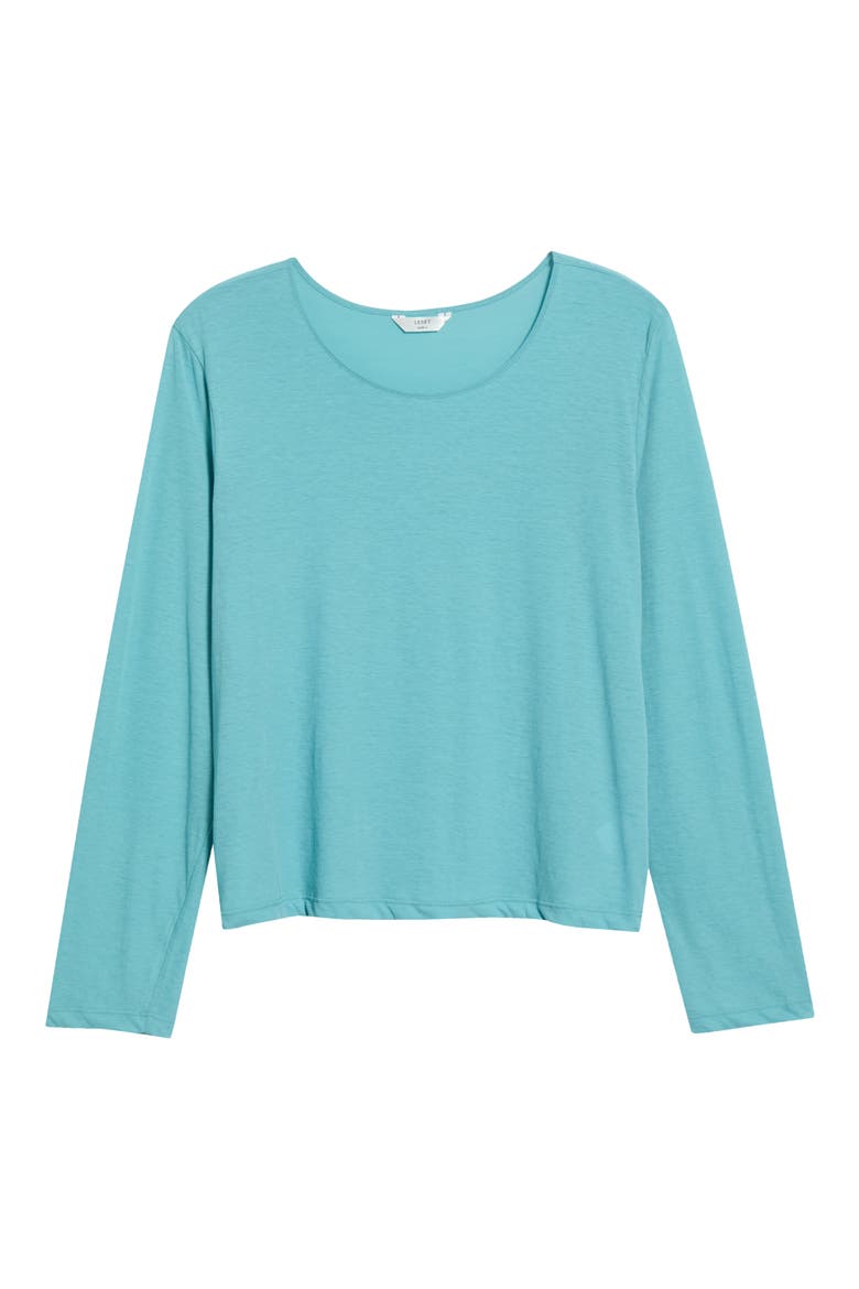Milo Long Sleeve Cotton Jersey T-Shirt, Main, color, SKYE