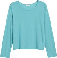 LESET Milo Long Sleeve Cotton Jersey T-Shirt