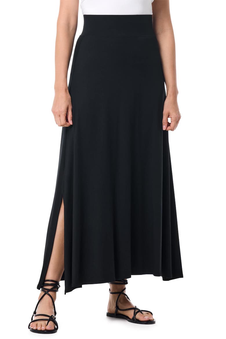 Fabyan Maxi Skirt, UPF 50+ Sun Protection, Main, color, Black