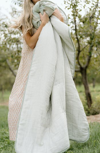Organic Cotton Muslin Quilt & Sham Set