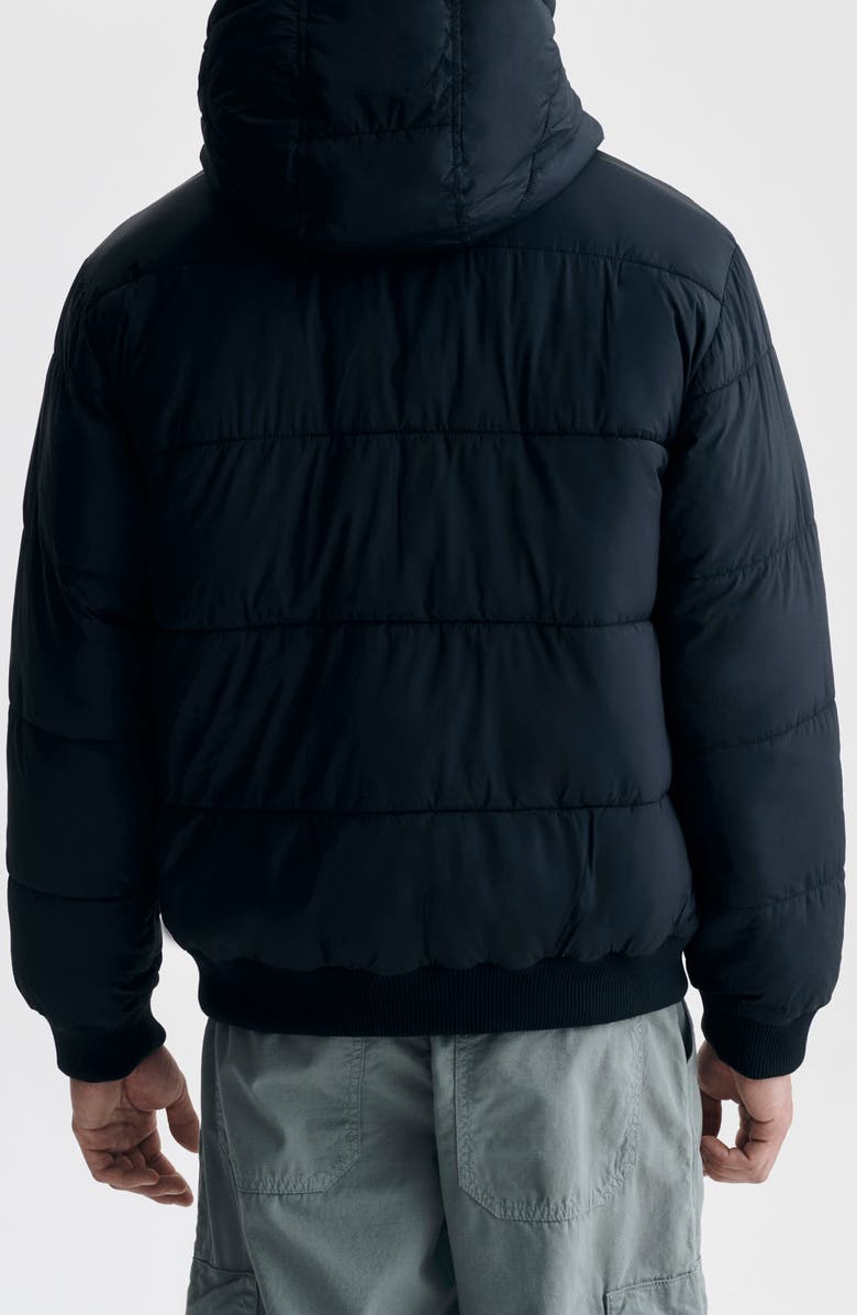 Brooklyn Industries Double Sided Hooded Jacket, Alternate, color, Jet Black