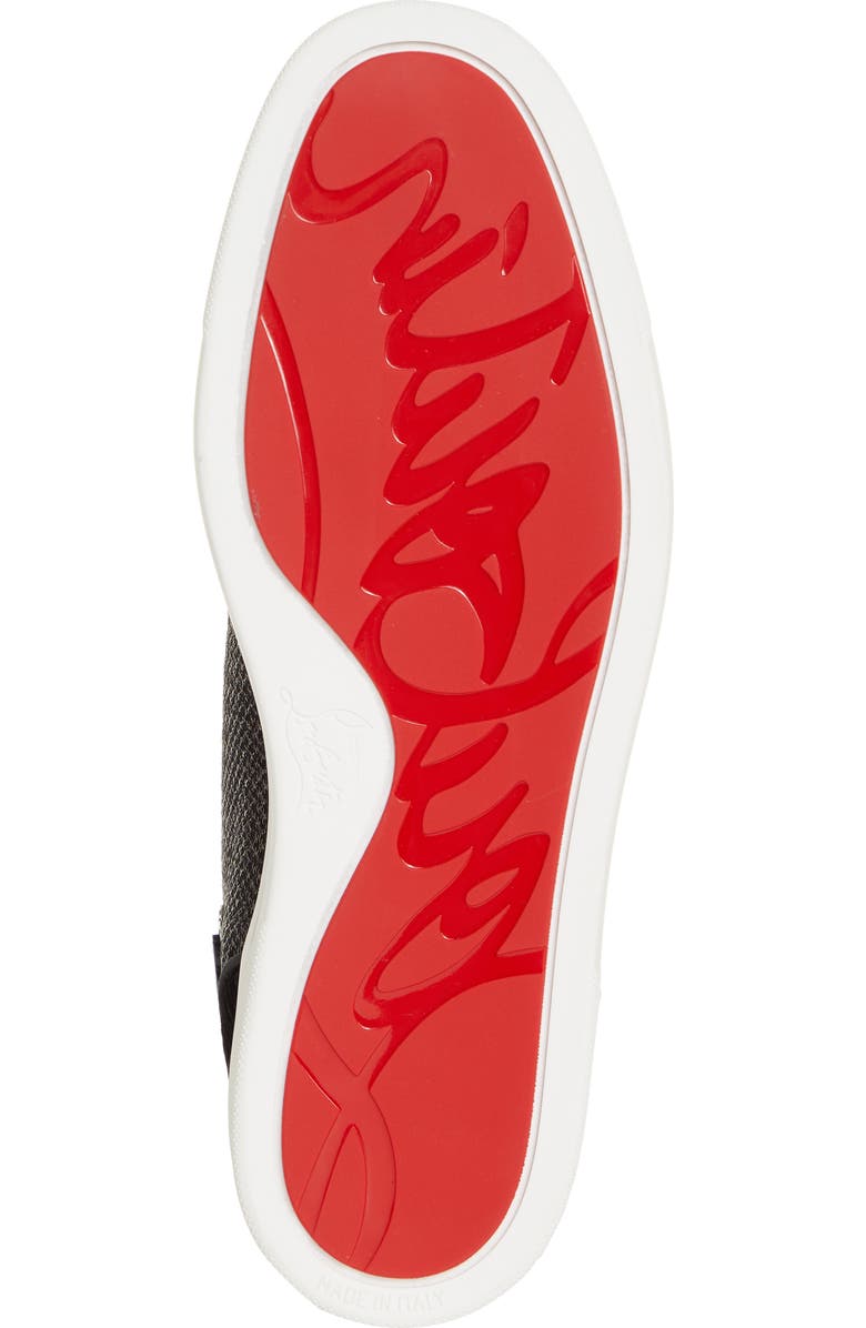 Christian Louboutin Lou Spikes Orlato High Top Sneaker, Alternate, color,