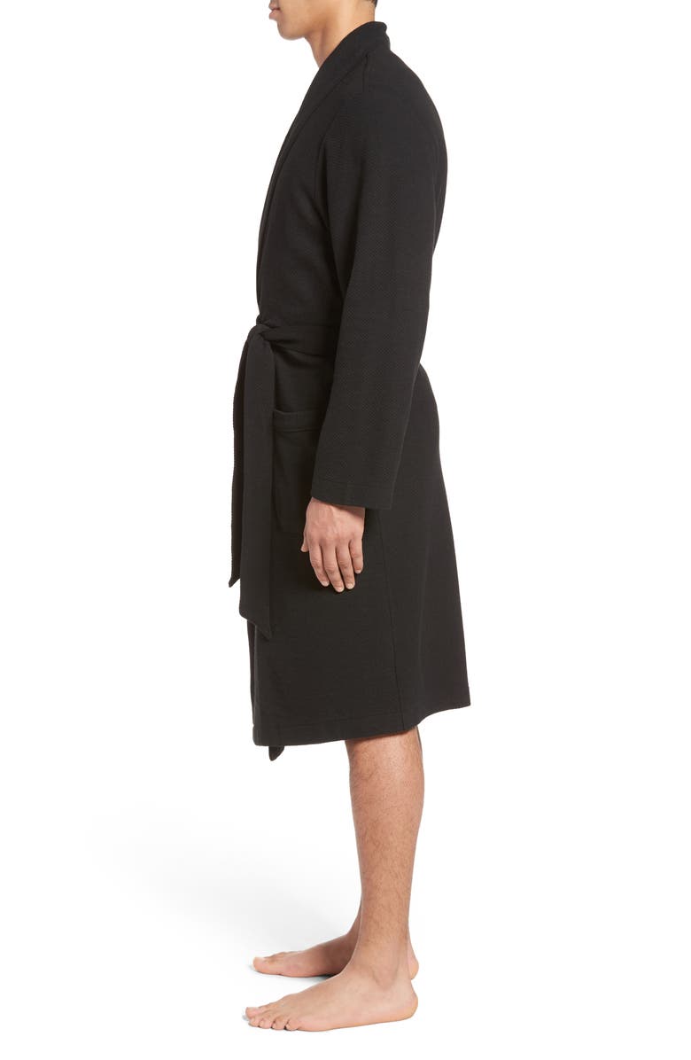 NORDSTROM MEN'S SHOP Thermal Robe, Alternate, color,