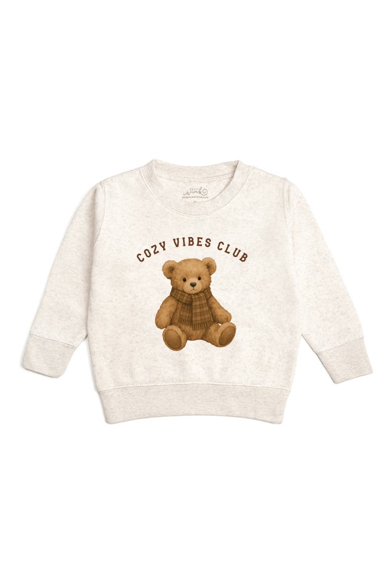 Cozy Teddy Sweatshirt, Main, color, Natural Heather