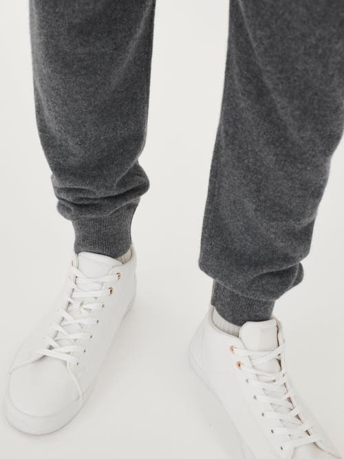 Gobi Mongolian Cashmere Jogger In Plum Kitten