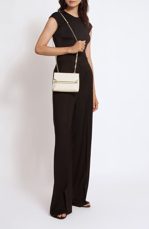 Strathberry Mini Stylist Leather Crossbody Bag In White