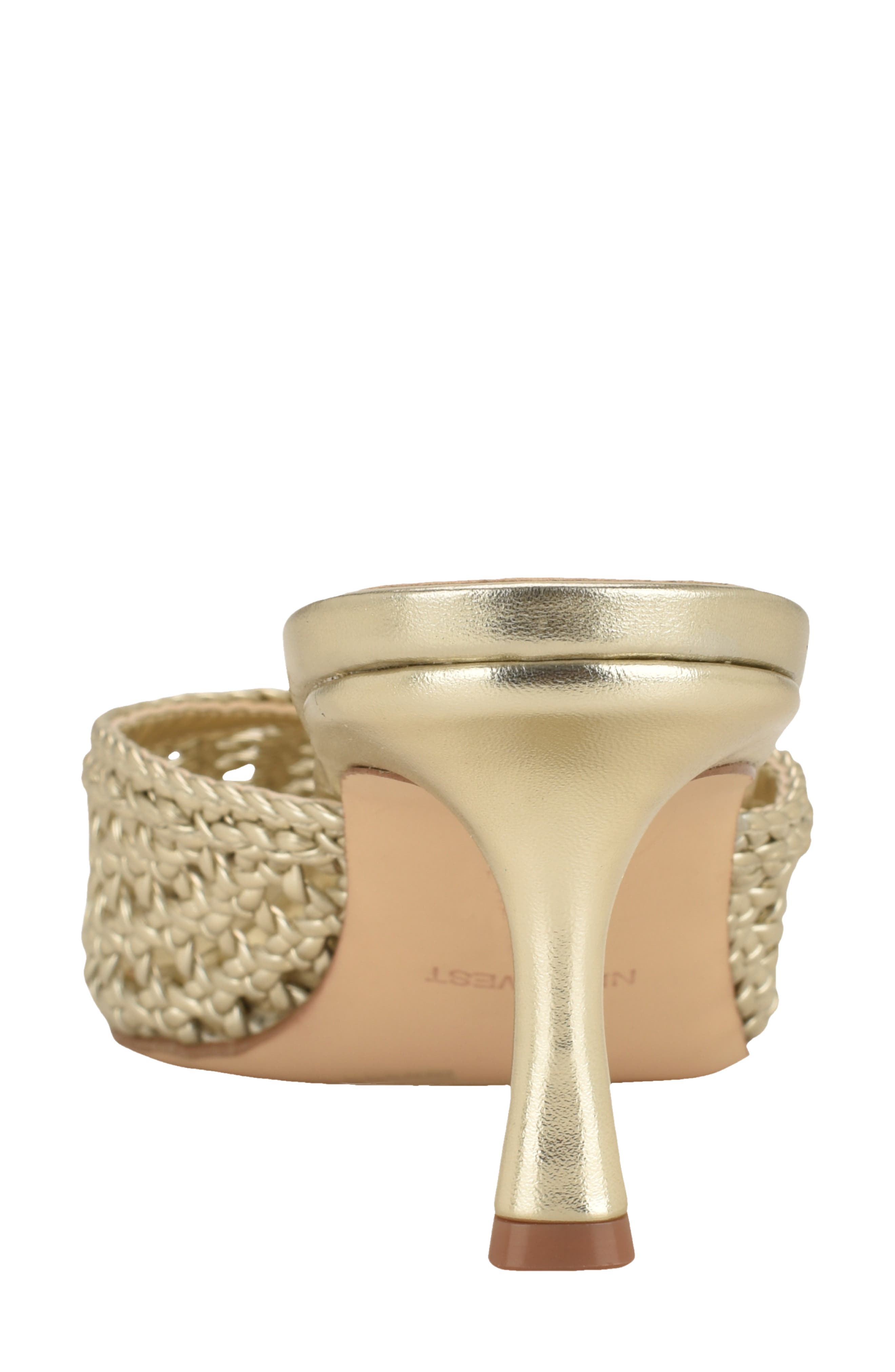 Camenlaw Woven Mule, Alternate, color, GOLD