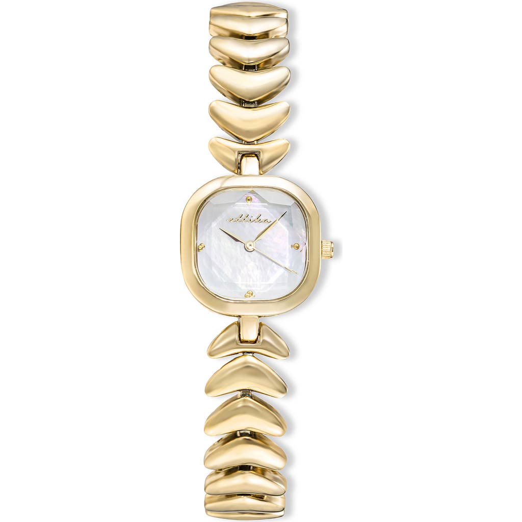 Ettika Metal Moderna Bracelet Watch in Gold at Nordstrom