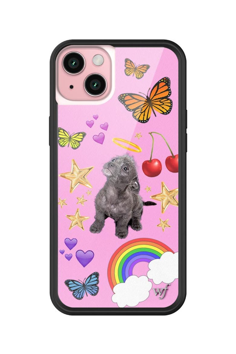 Puppy Love iPhone Case, Alternate, color, Pink