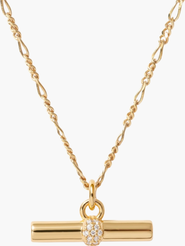 Little Sky Stone T Bar Charm Necklace