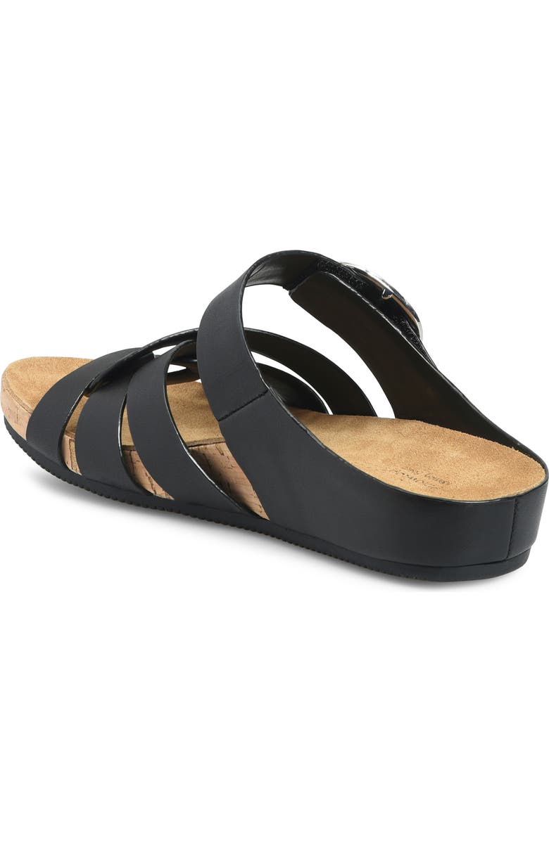 Comfortiva Gianna Platform Wedge Slide Sandal, Alternate, color, Black