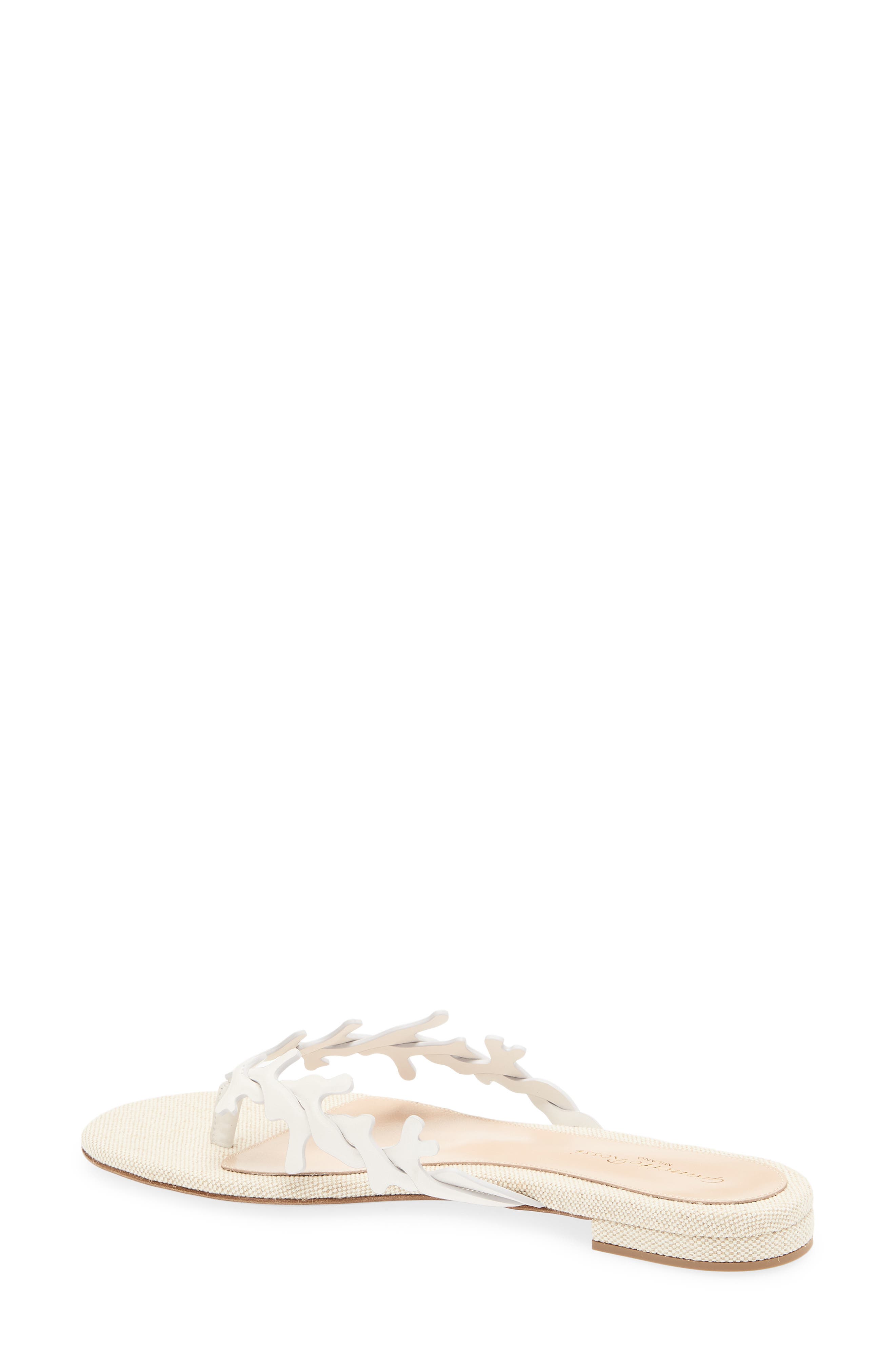 Gianvito Rossi Paros Sandal, Alternate, color, Offwhite Naturale