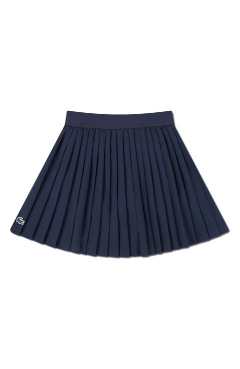 Kids' Pleated Logo Sport Pleated Skirt (Big Kid)