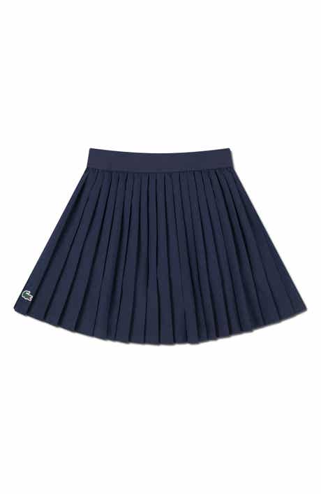 Lacoste Kids' Pleated Logo Sport Pleated Skirt