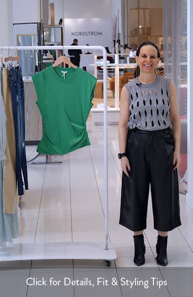 Pistola Nya Ruched Muscle T-Shirt (Women) | Nordstromrack