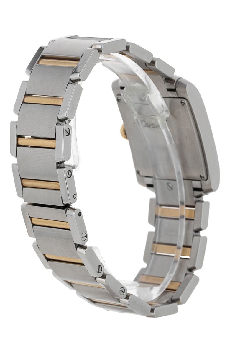 Watchfinder & Co. Cartier Preowned Tank Francaise Bracelet Watch, 25mm, Alternate, color, 