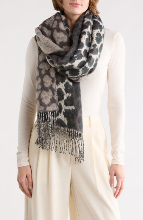 Leopard Print Scarf