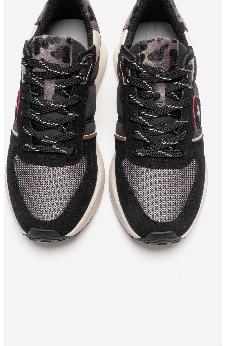 Prologue Shoes Biella Sneaker, Alternate, color, Black Suede