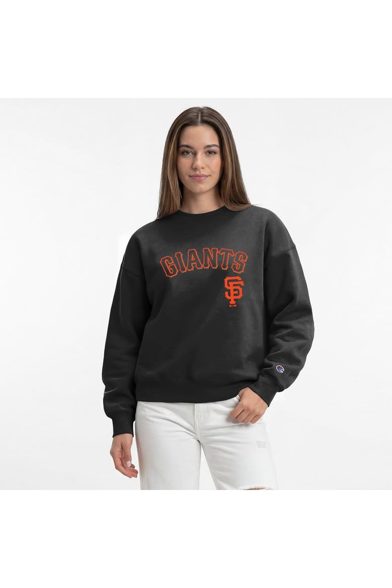Women's Champion  Black San Francisco Giants All-Star Sweatshirt, Main, color, Black