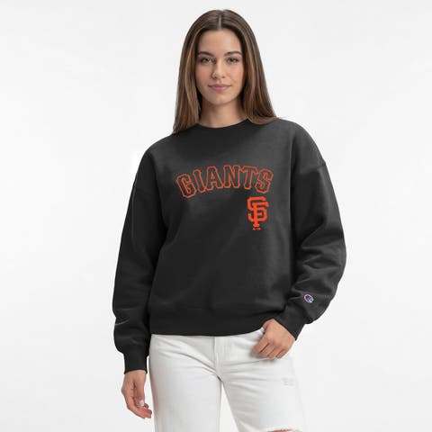 Women's Champion  Black San Francisco Giants All-Star Sweatshirt