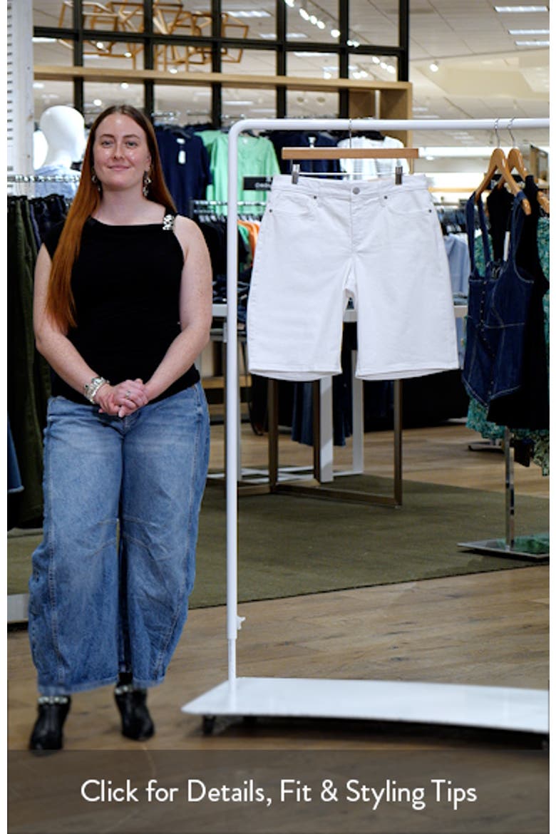 Lilly Straight Leg Denim Shorts video