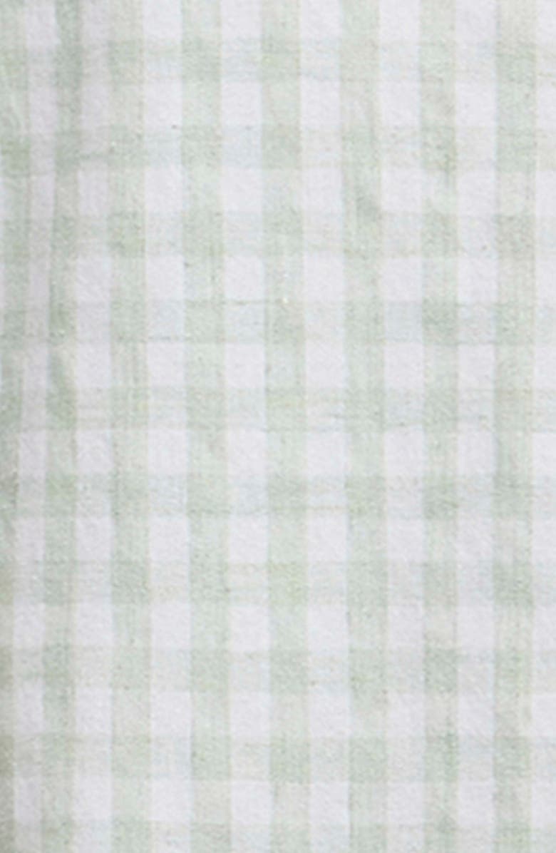 Barbour Kanehill Tailored Fit Gingham Button-Down Shirt, Alternate, color, Sea Green