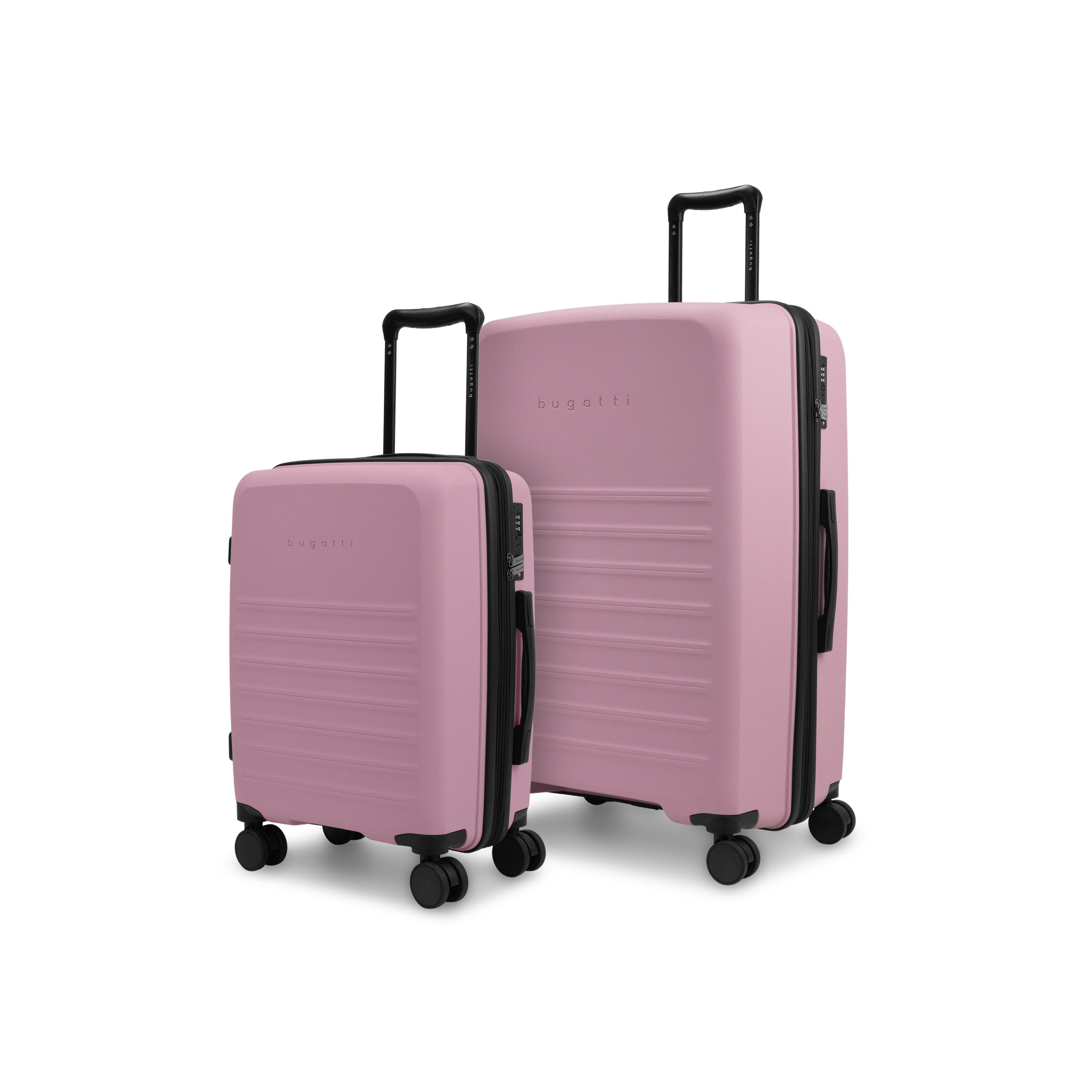 bugatti - Seoul 2 Piece Hardside Luggage Set with Expansion - Purple, Main, color, Purple