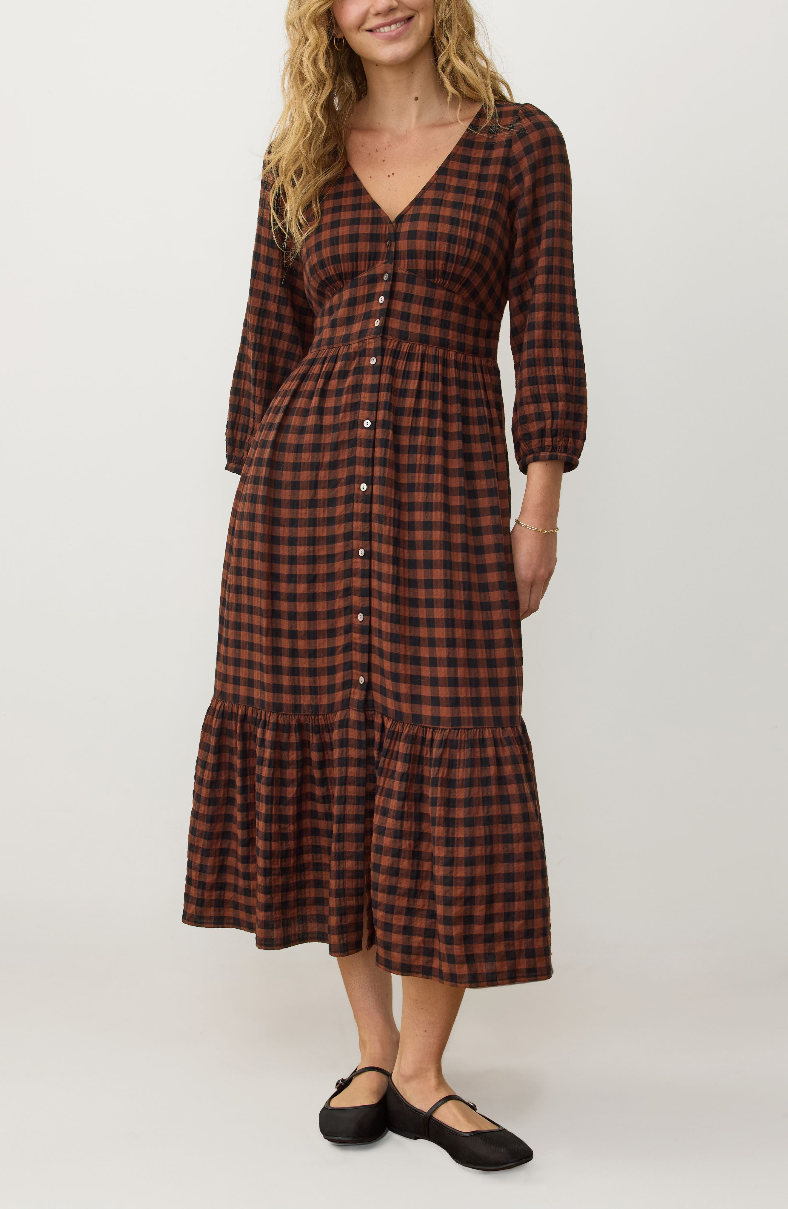 selected ESPRESSO GINGHAM