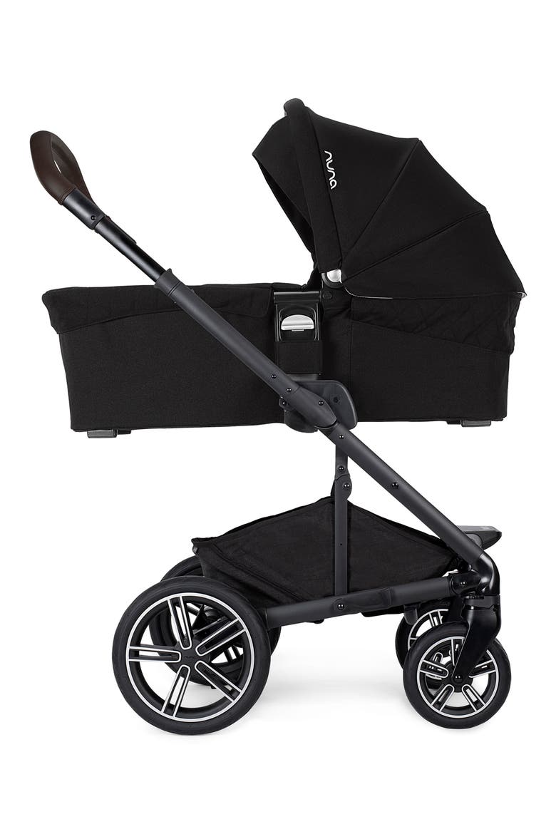 mixx series™ bassinet + stand, Alternate, color, CAVIAR/ CHOCOLATE