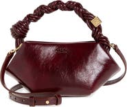 Ganni Bou Mini Faux Leather Bag