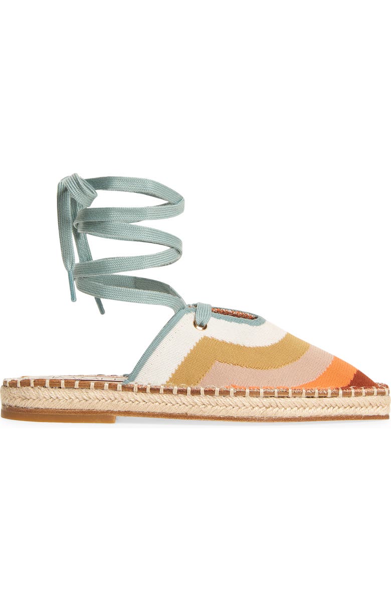 Zimmermann Chisel Toe Espadrille Flat, Alternate, color,