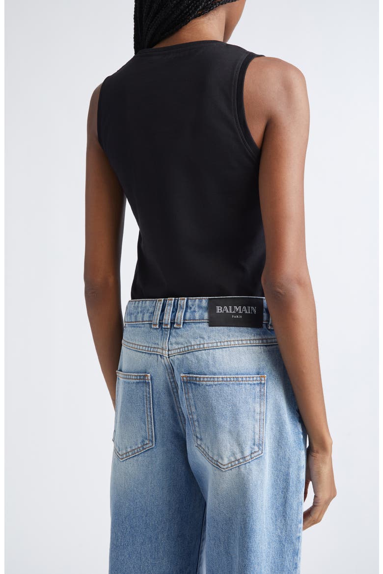 Logo Graphic Tank, Alternate, color, BLACK/ WHITE