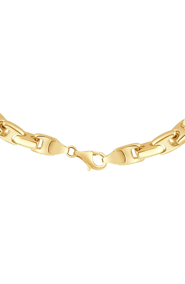 Bliss Diamond 14k Gold Women's 24" Chain Necklace 42 Grams 7mm Thick, Alternate, color, 14K Yellow Gold
