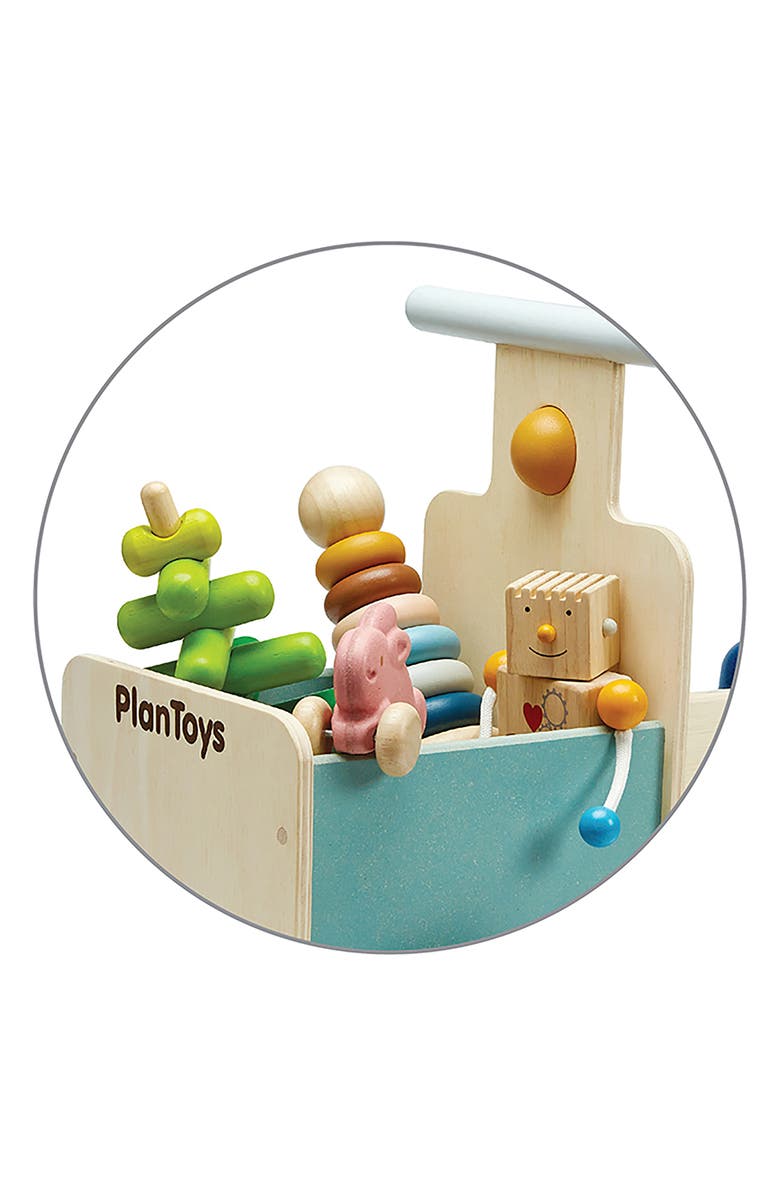 PlanToys<sup>®</sup> Delivery Bike, Alternate, color, Wood Multi