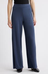 Eileen Fisher High Waist Wide Leg Pants