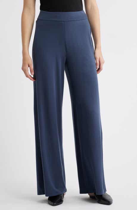 Eileen Fisher High Waist Wide Leg Pants