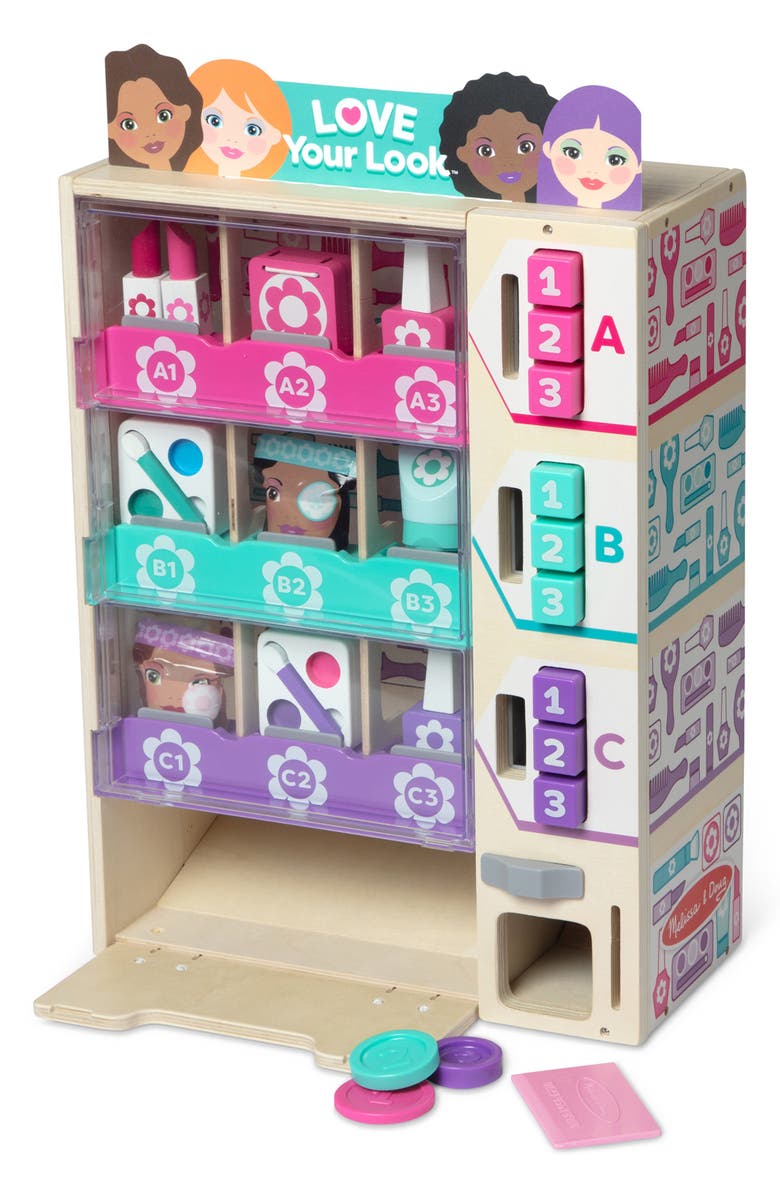 Melissa & Doug Sort, Stock & Select Beauty Kiosk Playset, Alternate, color,