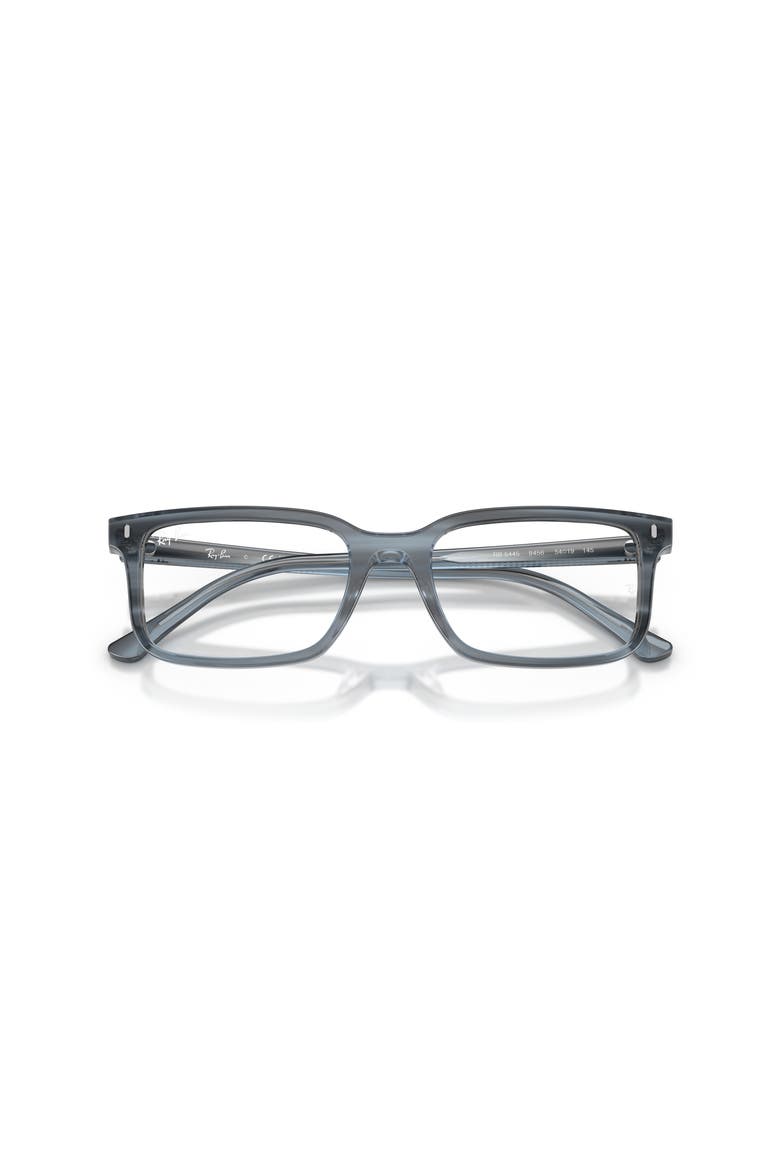 54mm Square optical glasses, Alternate, color, Blue