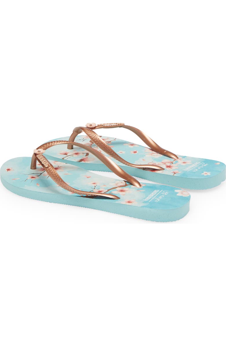 Havaianas Slim Cherry Blossom Flip Flop, Alternate, color,