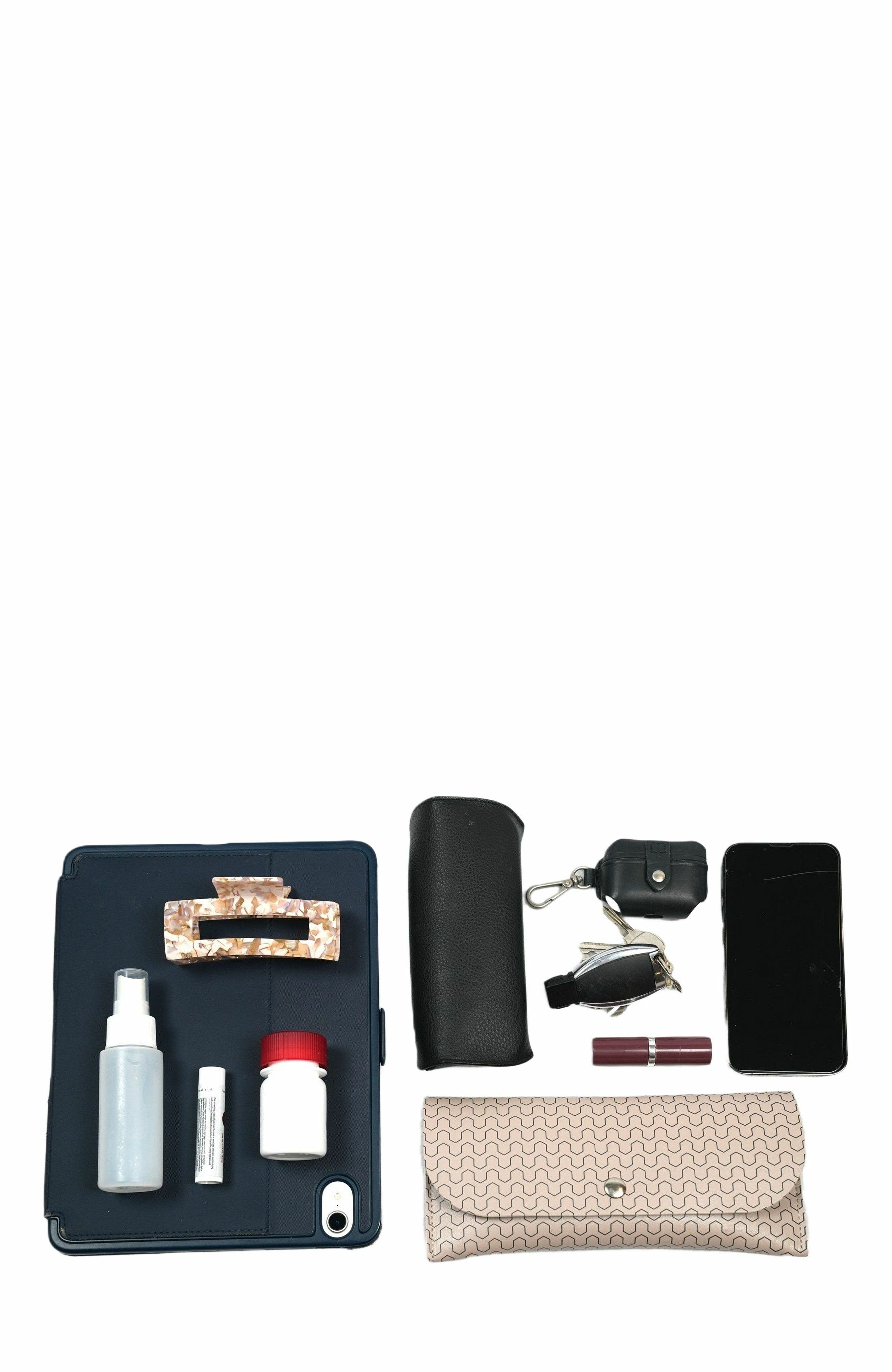 Handed By Char Recycled Plastic Handbag, Alternate, color, Black