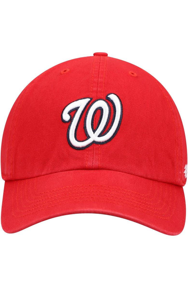 '47 Men's '47 Red Washington Nationals Team Franchise Fitted Hat, Alternate, color, Red
