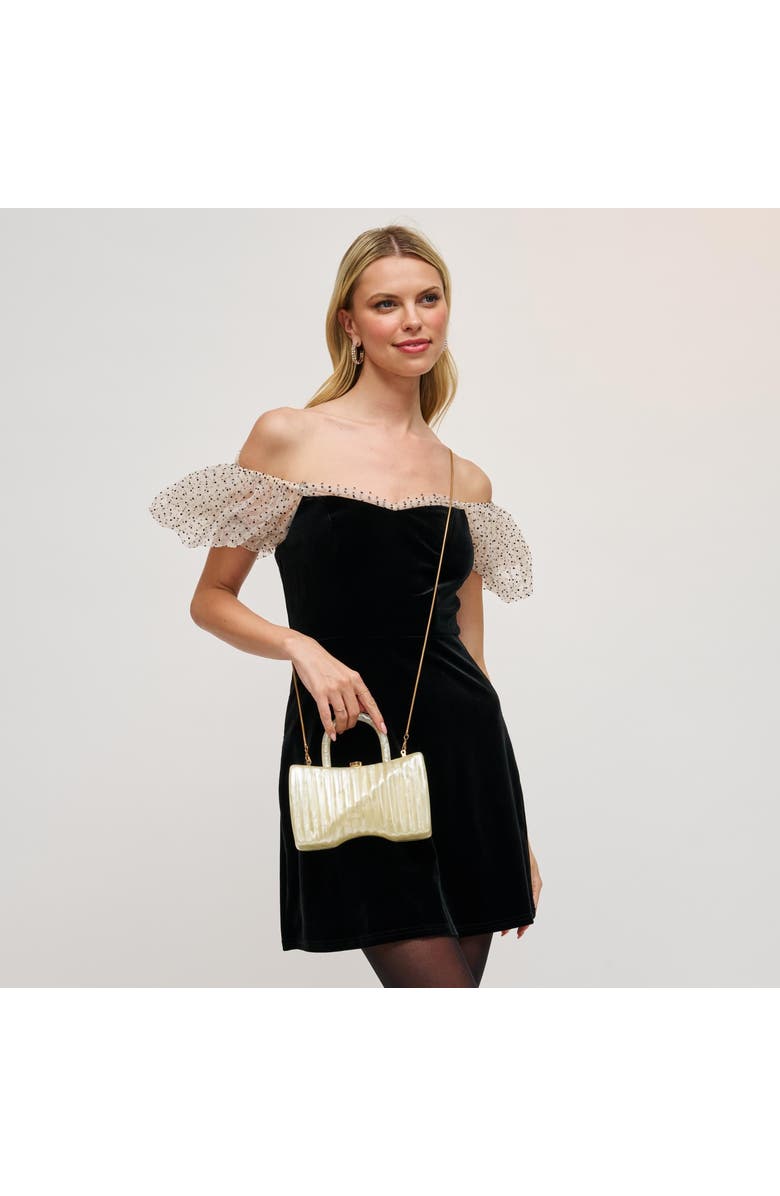 URBAN EXPRESSIONS HANDBAGS Julie Evening Bag, Main, color, Ivory