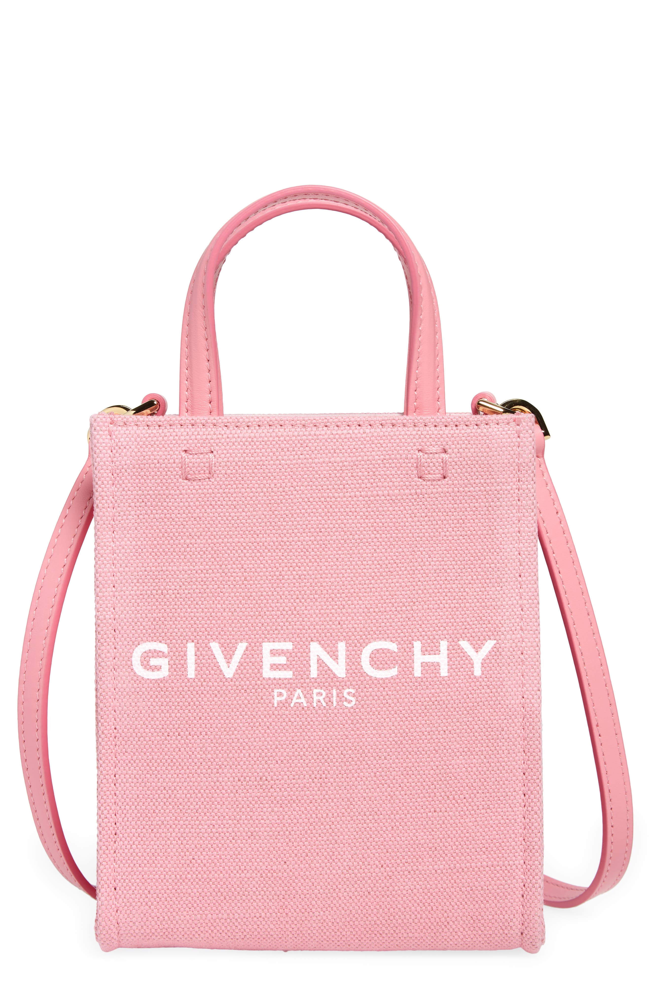Givenchy Mini Canvas G-Tote, Main, color, 