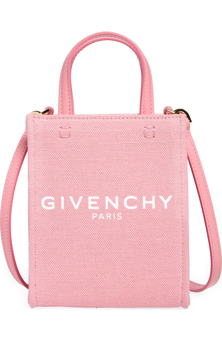Givenchy Mini Canvas G-Tote, Main, color,